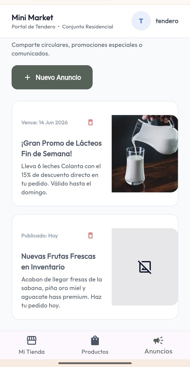 Anuncios Tienda